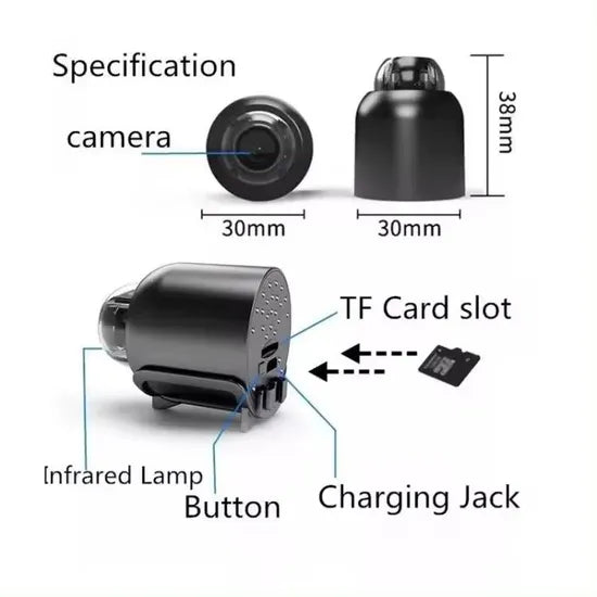 Mini Eye Guard Smart Wifi Spy Camera